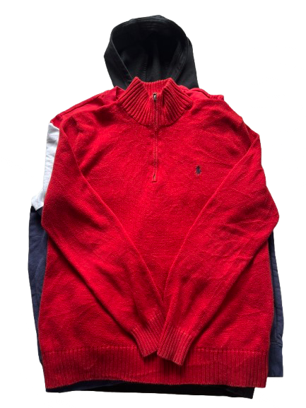 Small Premium Branded Hoodie Reseller Box | 3x Grade A/B Hoodies & Sweatshirts